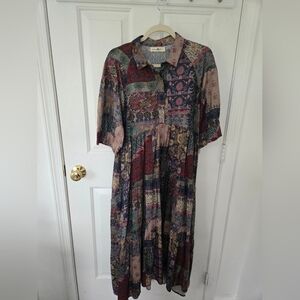 Natural Life Rebecca Midi Patchwork